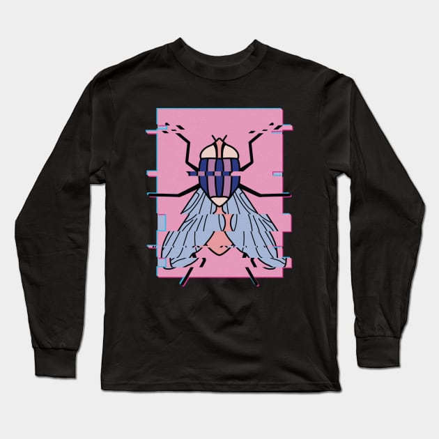 toxic fly Long Sleeve T-Shirt by AlinaBolgert